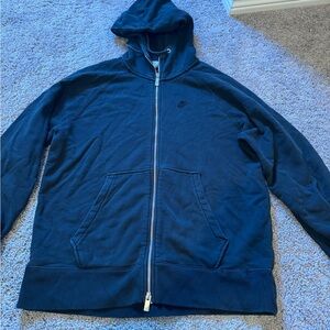 Nike sportswear French Terry hoodie sz M black